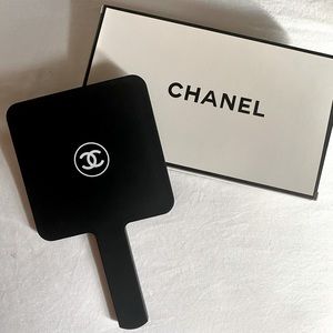 Chanel small handheld mirror